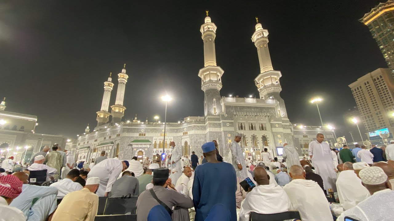 مکہ مکرمہ عشاء کی اذان کے بعد خوبصورت منظر | Makkah Isha Azan Beautiful View