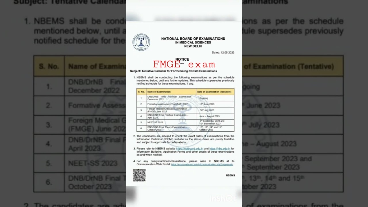 FMGE exam on 30 July #shorts #fmge #mbbs #mbbsabroad