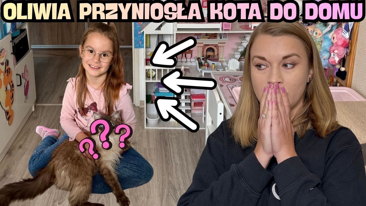 Oto nowy członek naszej rodziny💖 Oliwia przyniosła kota do domu😱