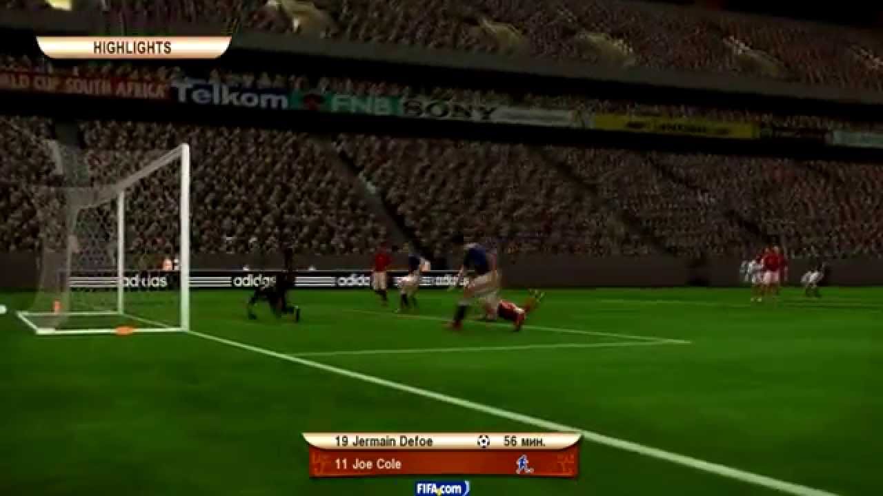 World Cup Final 2010: Argentina - England [PES2010] (Full HD)