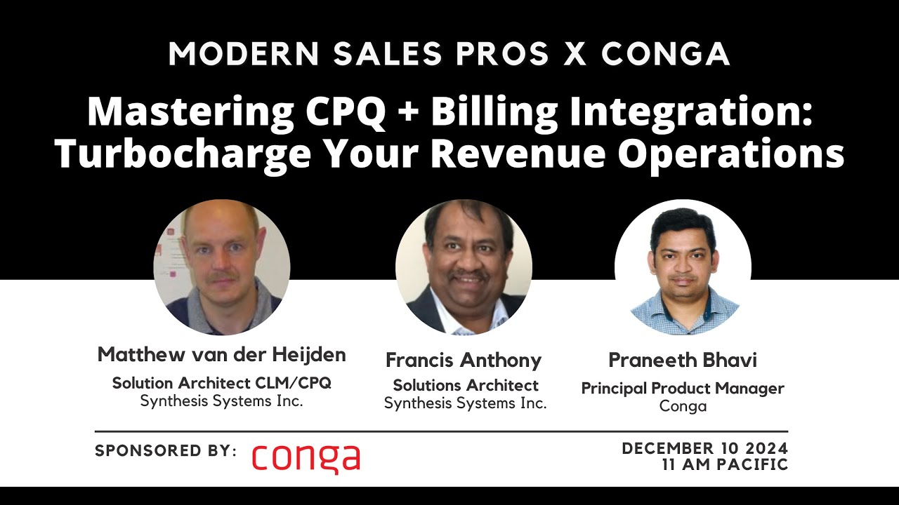 Mastering CPQ + Billing Integration  Turbocharge Your Revenue Operations