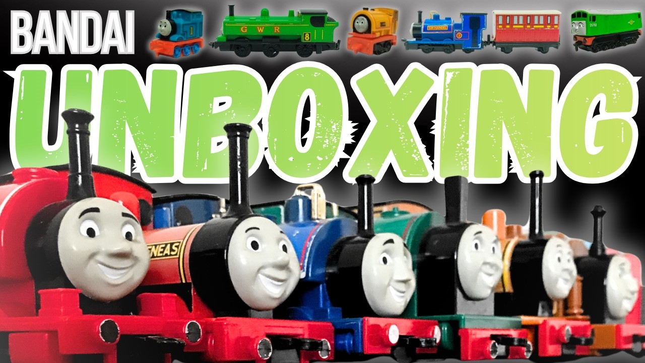 Bandai Thomas the Tank Engine and Friends Japanese Unboxing Episode 2