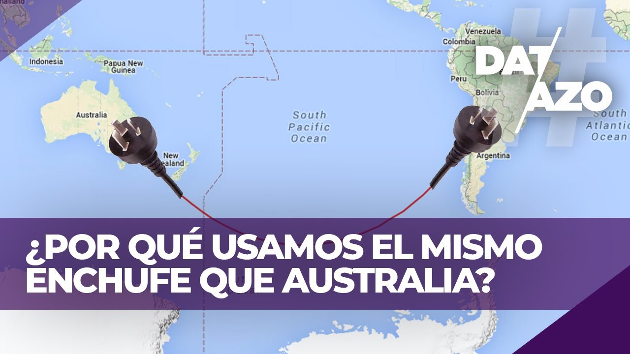 TIPOS de ENCHUFES: ¿por qué usamos EL MISMO que AUSTRALIA? | #DATAZO