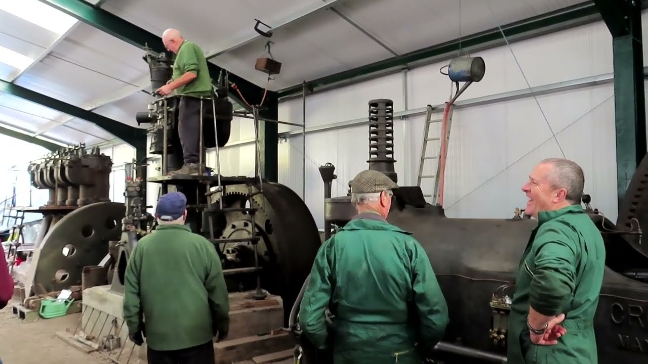 Mirrlees Start Up - Anson Engine Museum - End of Season Event 29Oct2023