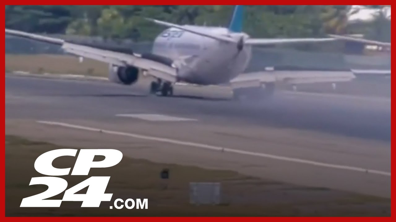 WestJet flight from Toronto to St. Maarten makes hard landing