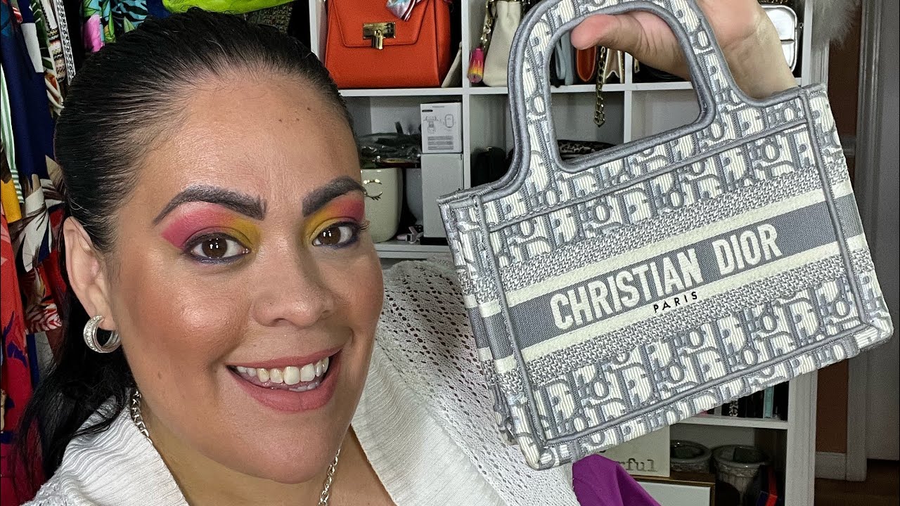 Обзор мини-сумки CHRISTIAN DIOR BOOK TOTE от Shebag.ru