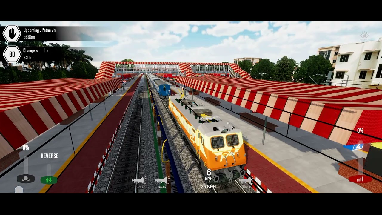 Railway simulator India update _shunting train game _ train wala game 