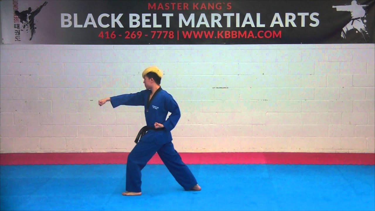 3rd Dan Black Belt Poomsae -Taebaek- Taekwondo
