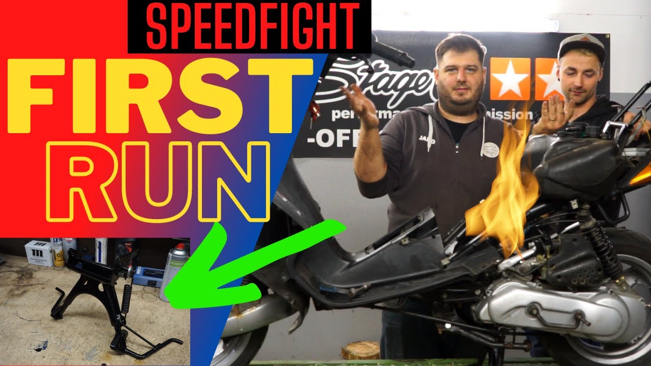 Selbst Pulverbeschichten + FIRST RUN Speedfight 1