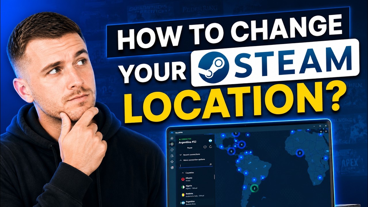 How to change Steam location: Safely Update Regions