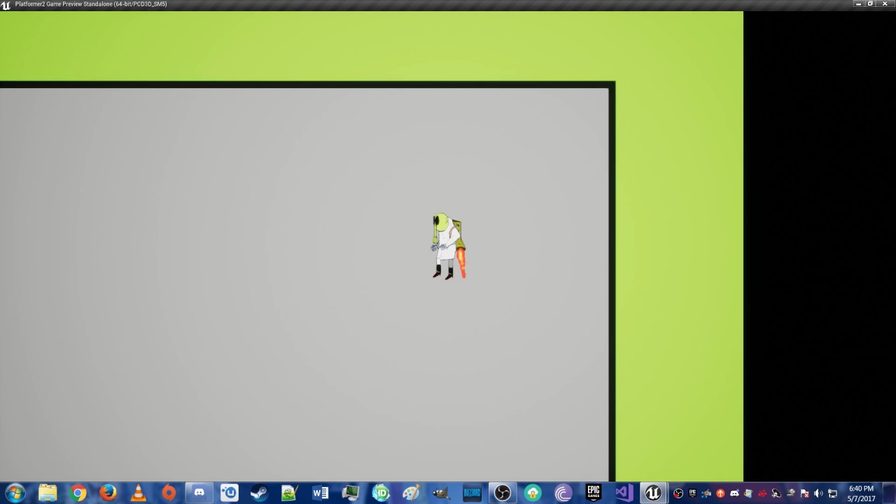 Sci-fi Platformer Test #1