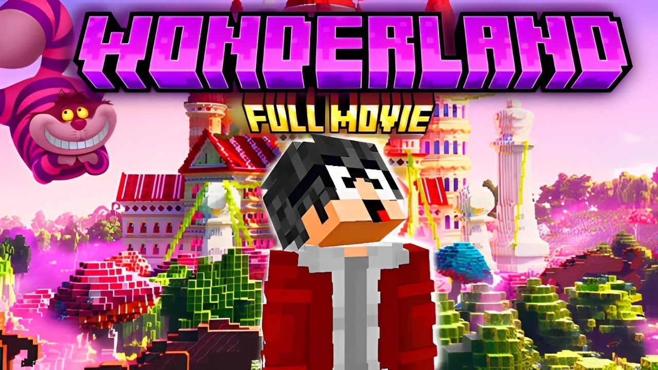 Minecraft But Im Trapped In Wonderland [FULL MOVIE]