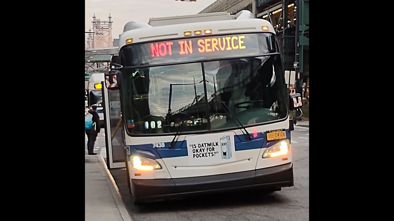 AUDIO RECORDING: MTA Bus New Flyer XD40 #7444