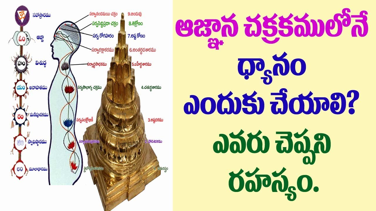 అజ్ఞా చక్రంలోనే ధ్యానం ఎందుకు చేయాలి? ఎవరు చెప్పని రహస్యం...