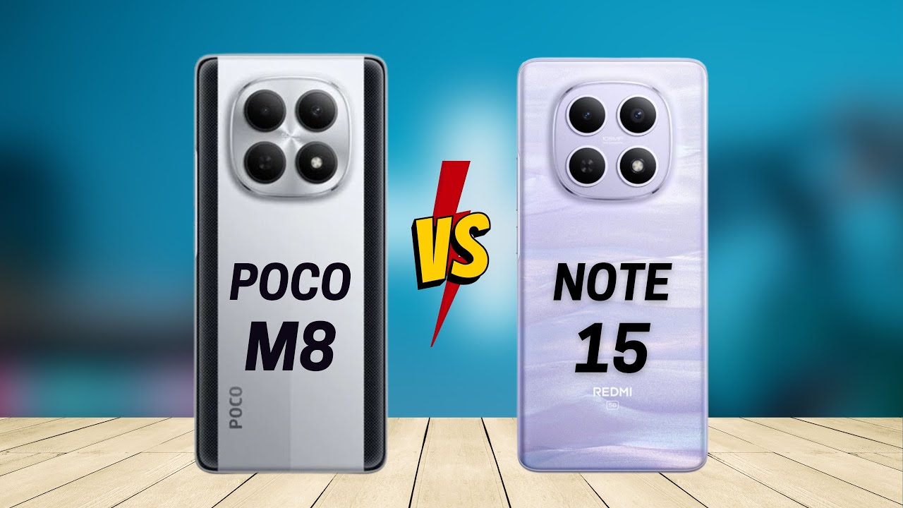 Poco M8 5G vs Redmi Note 15 5G
