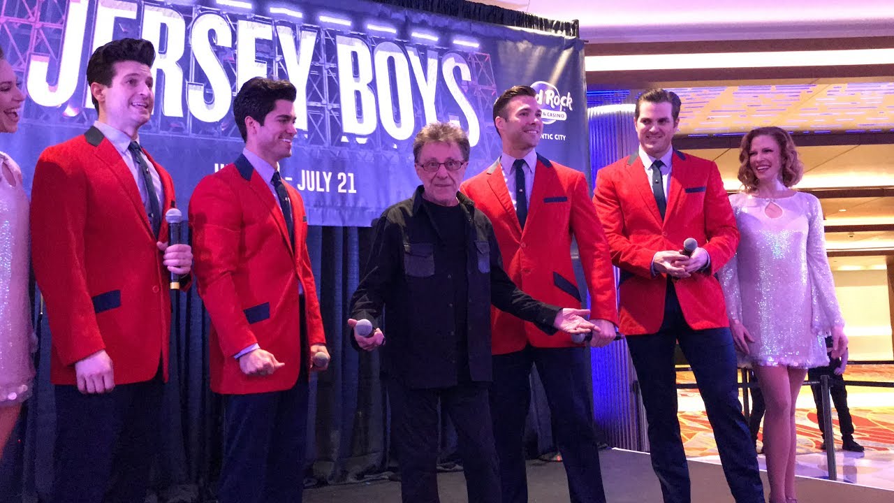 Jersey Boys & Frankie Valli Atlantic City performance & press conference 2-8-19