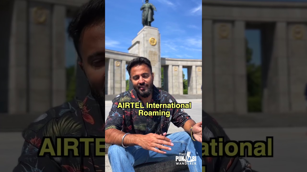 ROAMING Pack or Local Sim for your next EuroTrip ? #ad  #AirtelInternationalRoaming