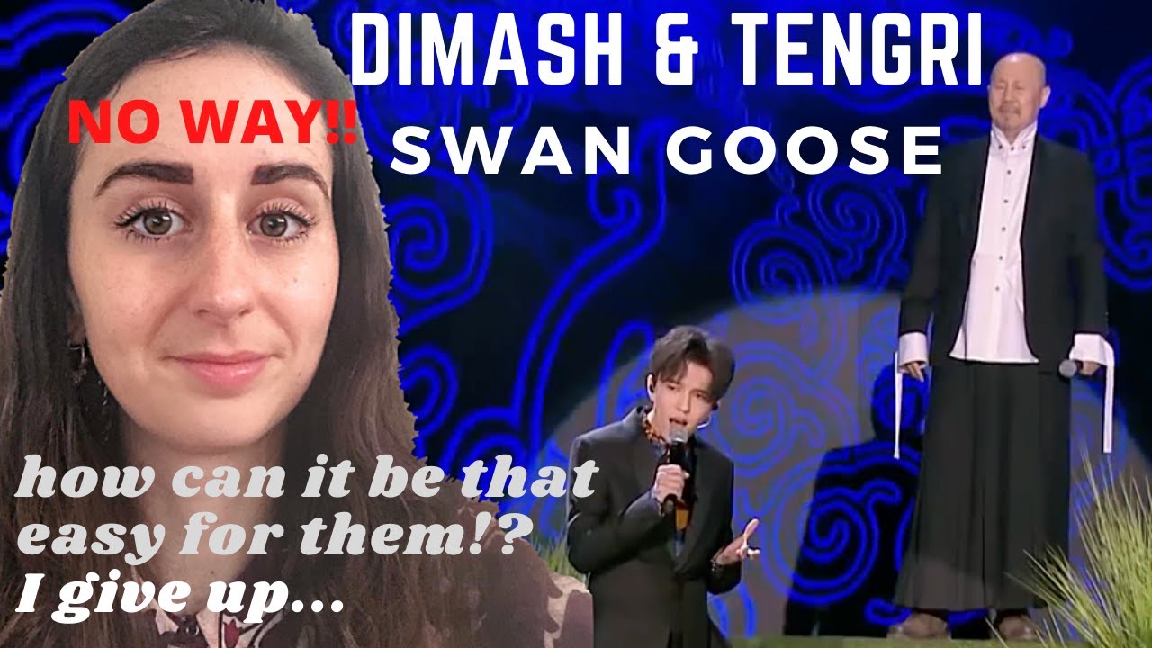 FIRST REACTION to DIMASH - SWAN GOOSE (ft. TENGRI)