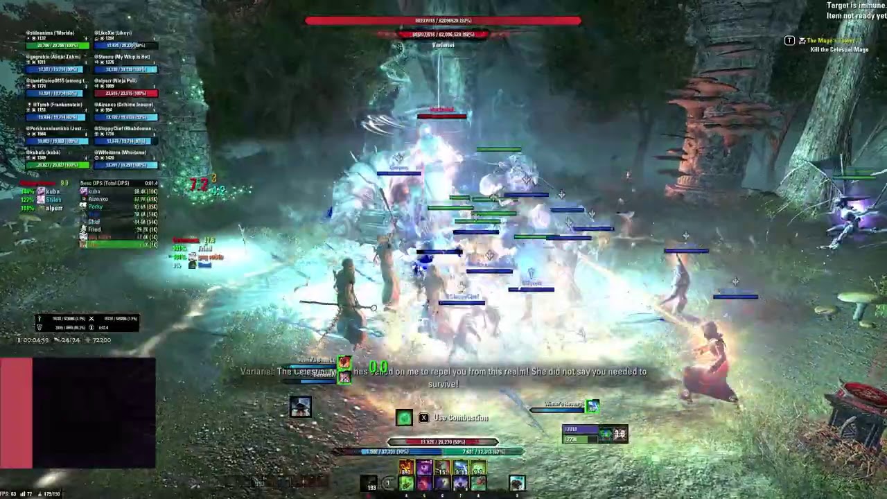World Record vAA - Magicka Warden - 154,076 in 8:30 - Markarth - Elder Scrolls Online ESO