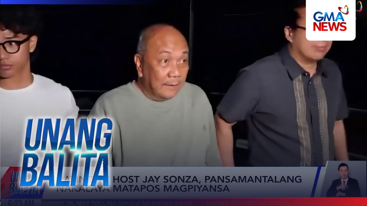 Dating TV host Jay Sonza, pansamantalang nakalaya matapos magpiyansa | Unang Hirit