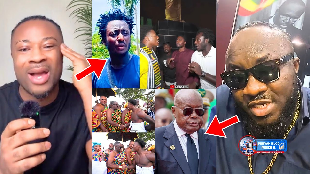 Ei, NDC Comedian, DKB Ghana in$ults Akufo Addo & Akropong Chief; Trouble Carlos blàst Ralph on Speed