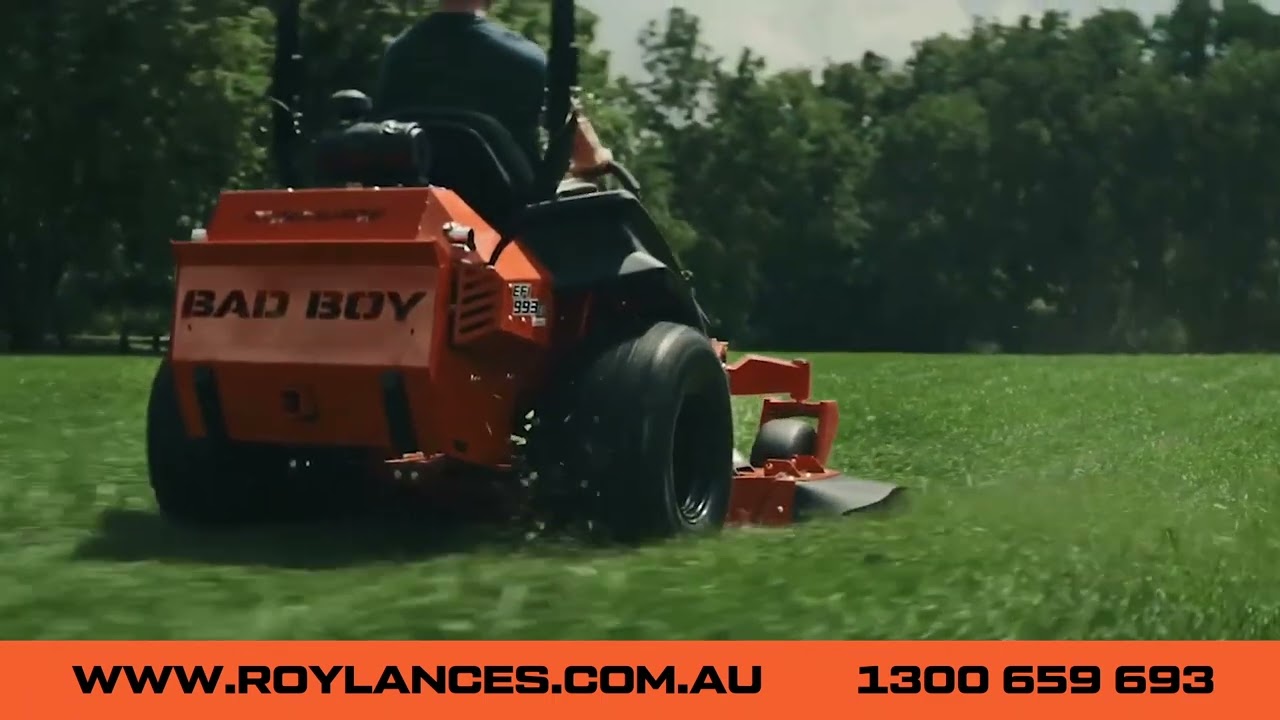 ROYLANCES x BAD BOY Mowers