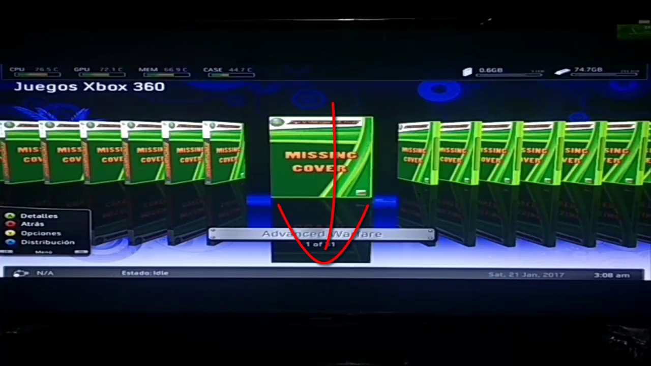 Como descargar caratulas de xbox 360 rgh