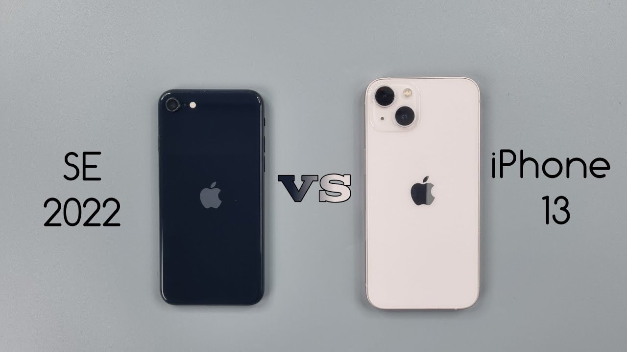iPhone 13 Vs iPhone SE 2022 Speed Test & Camera Comparison 2025