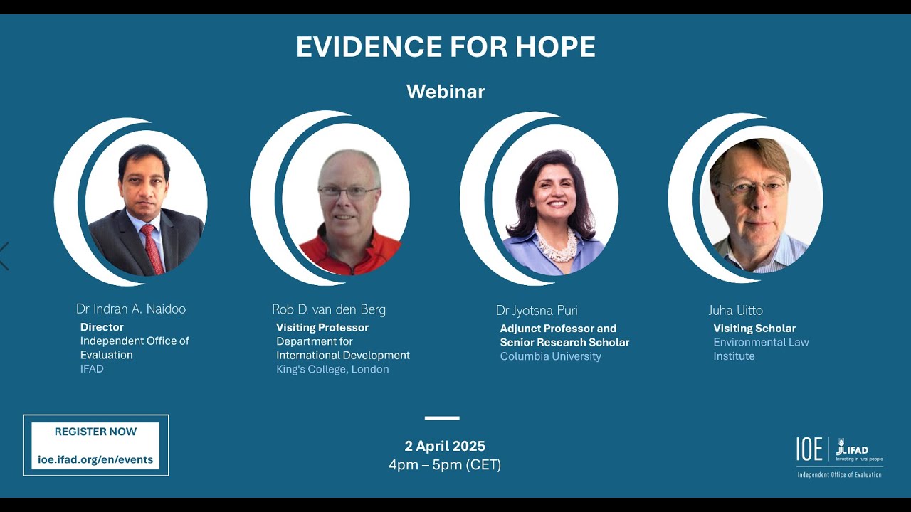Evidence for Hope - IOE Learning Event