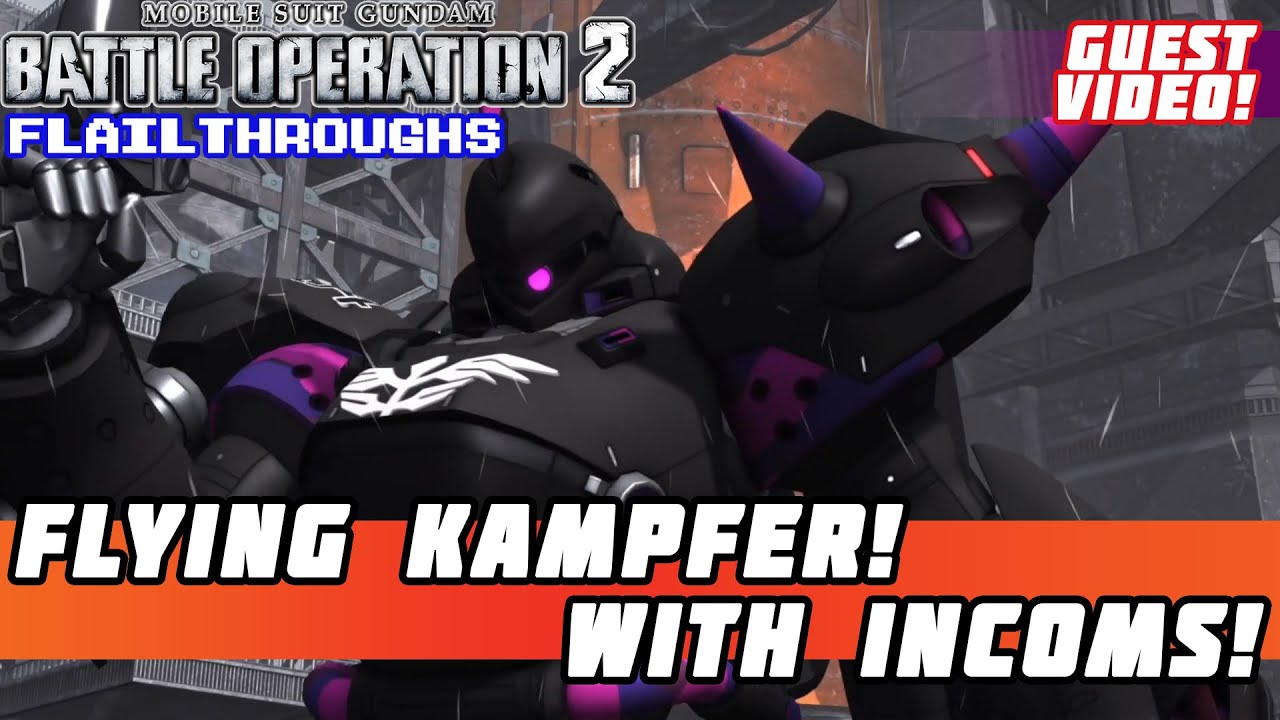 Gundam Battle Operation 2: RF Kampfer Is A Raid With Most Of The Kampfer's Kit Plus Some Fun Extras