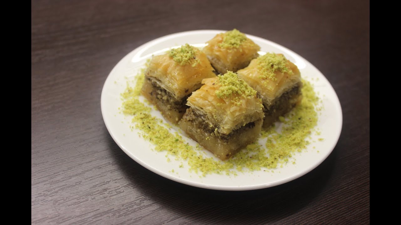 Türk paxlavası .Türk paxlavası necə hazırlanır.Турецкая пахлава.