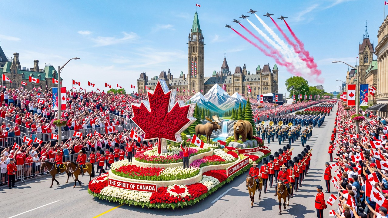🇨🇦 Canada Day 2026 | Grand Military Parade & Spectacular National Celebration in Ottawa Full 4K 🍁