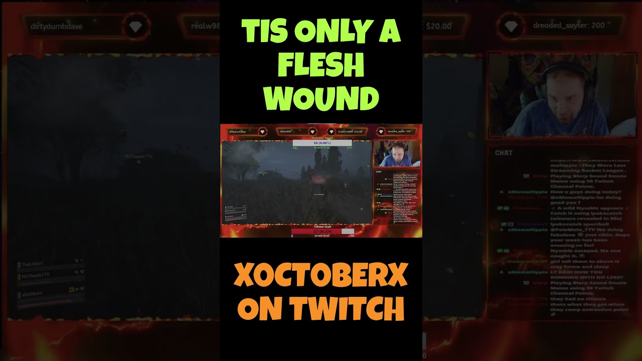 Tis Only A Flesh Wound 