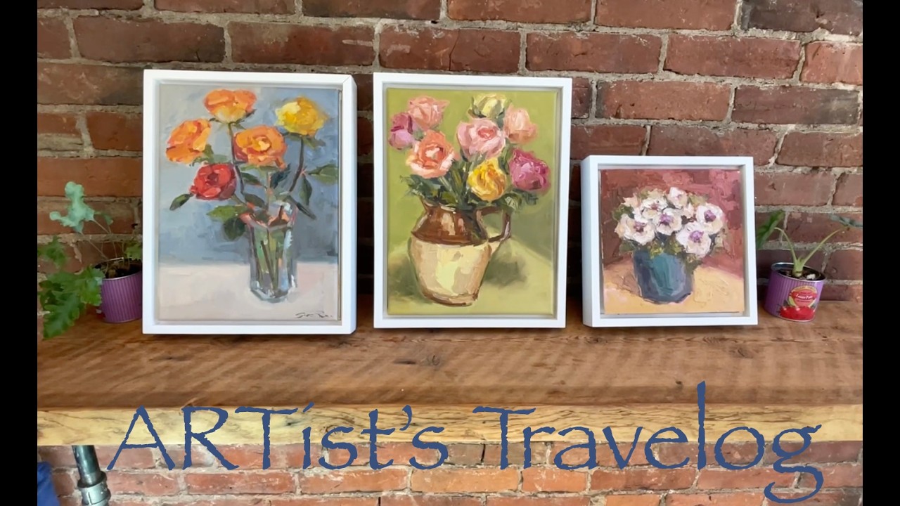 Hanging an Art Show at a Hip Local Coffee Shop Analog Coffee, Franklin NH