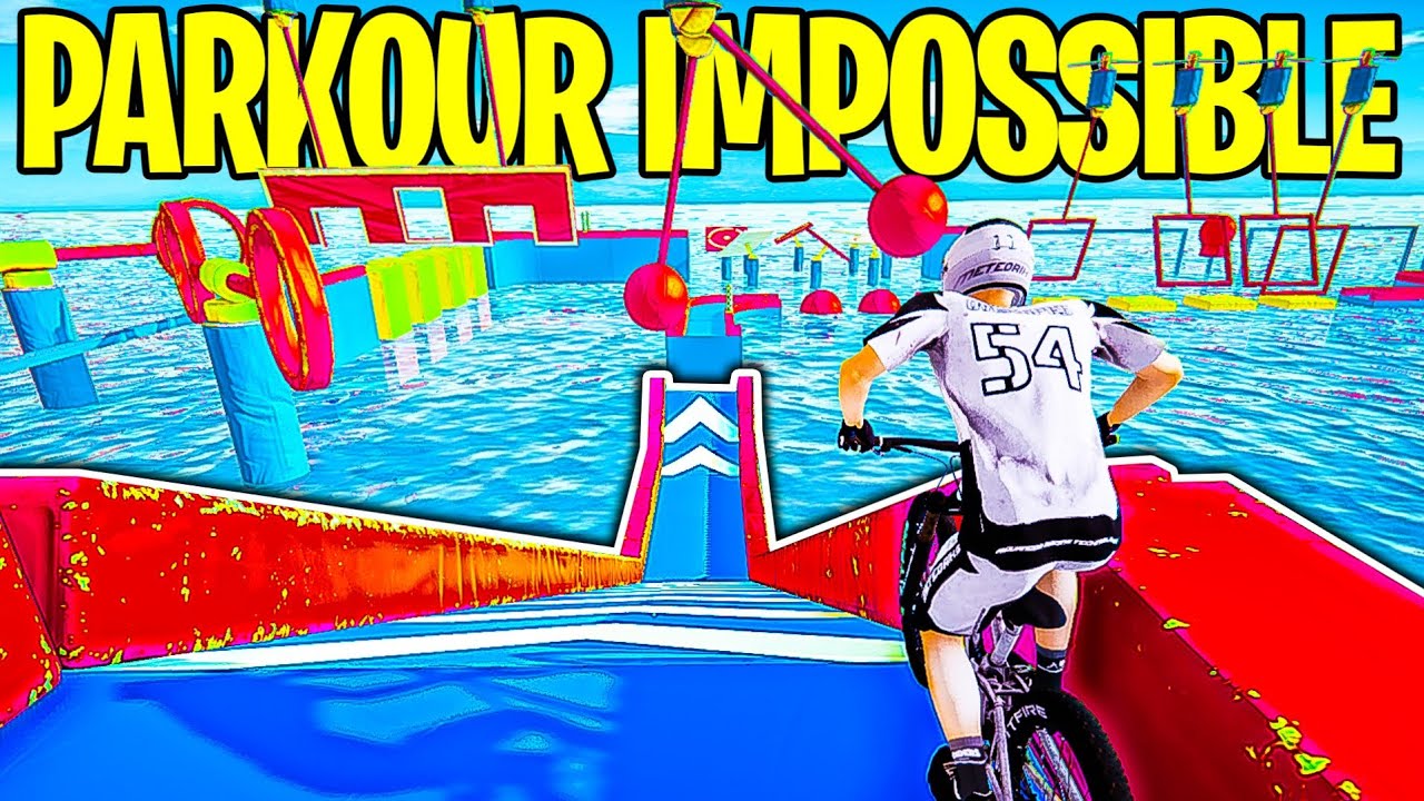 LE PARKOUR IMPOSSIBLE EN VELO DANS BIKEOUT 2