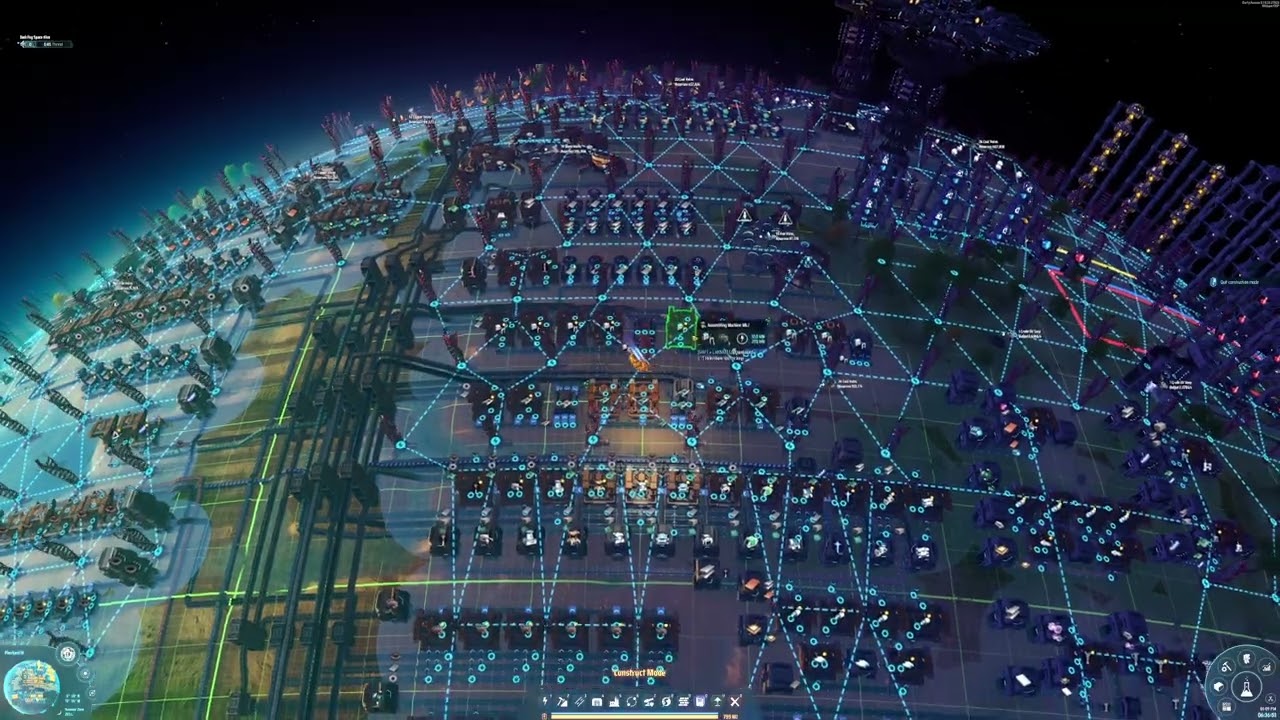 Dyson Sphere Program - Zen Multithreaded 014 - Upgrading, Research, Mining and More Buildings
