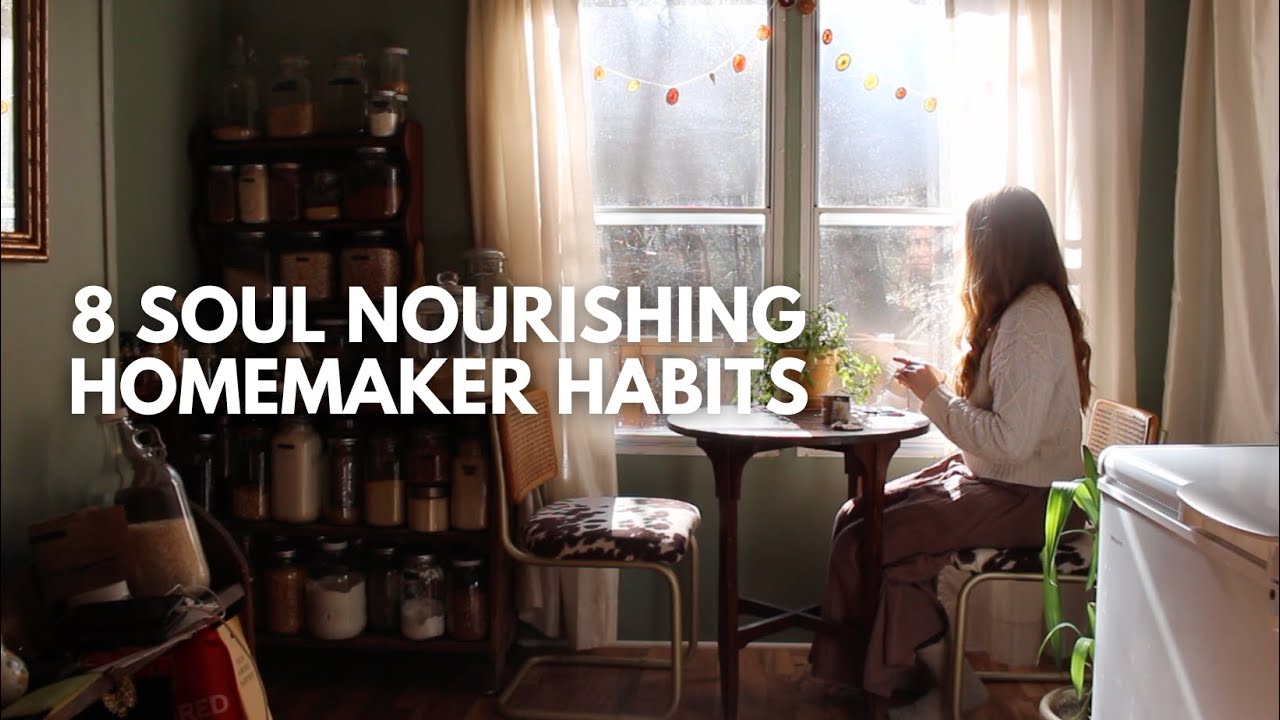 8 Soul Nourishing Homemaker Habits for a Cozy Winter | Christian Homemaking