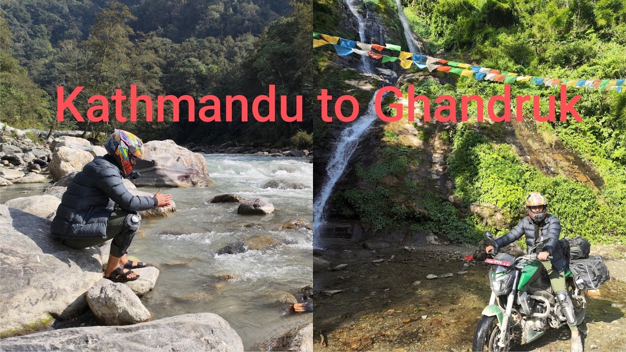 Kathmandu to Ghandruk via Pokhara | Ainapahara Waterfall Stopover | Day 1 KTM-Ghandruk-Mustang-Pkr