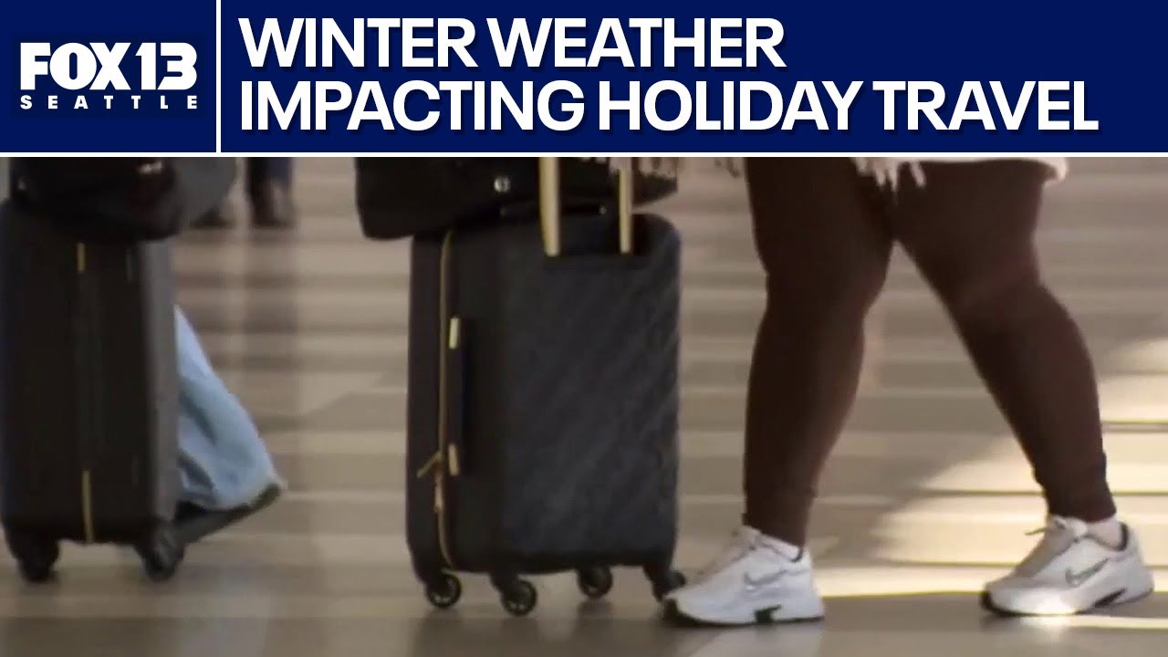 Winter storms, record flooding threaten holiday travel for millions across U.S.