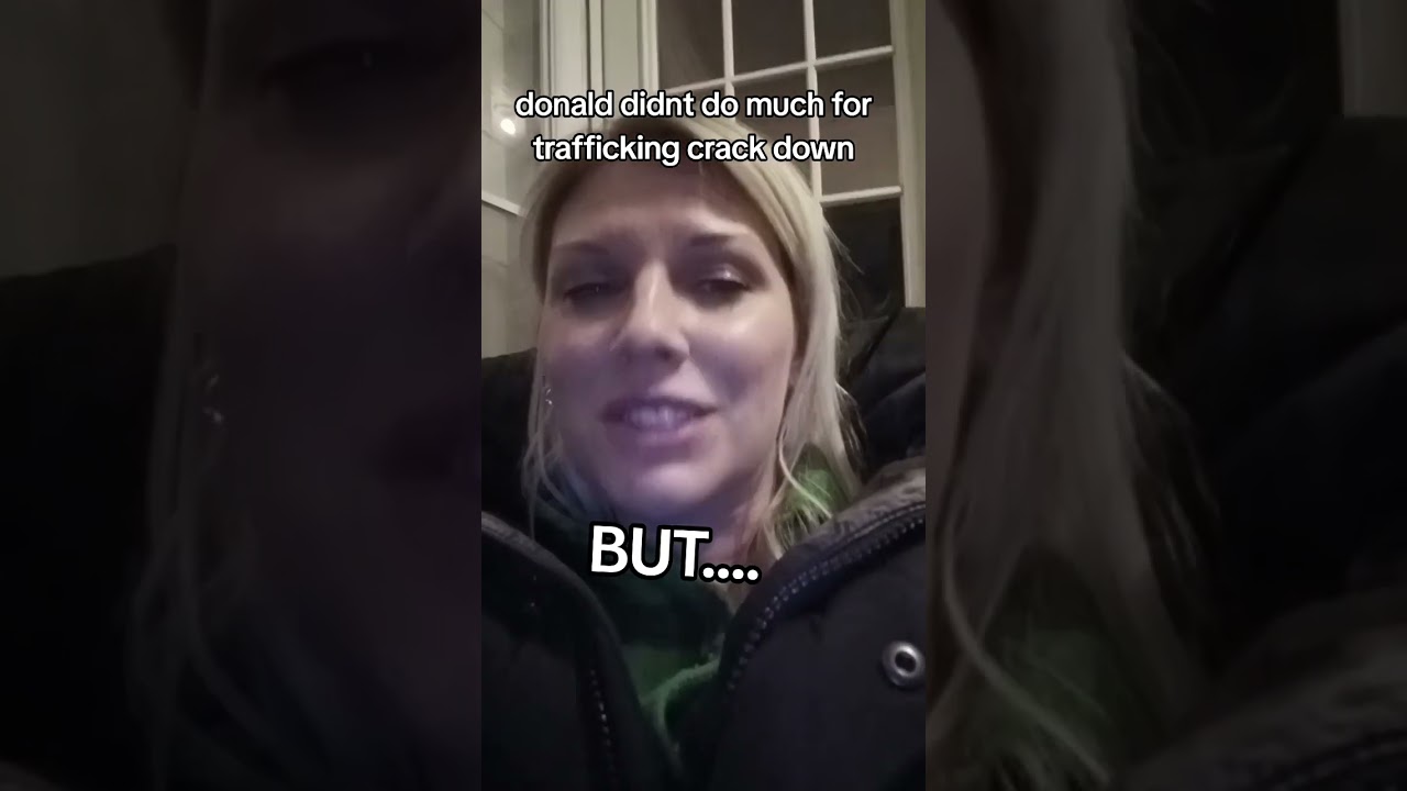 Donald didnt do much for trafficking crackdown BUT!!!... 