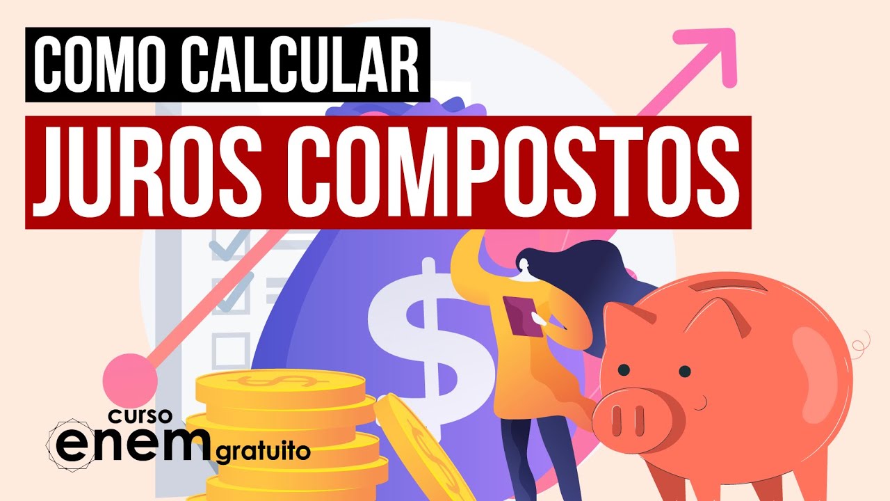 JUROS COMPOSTOS: como calcular e exemplos | Resumo de Matemática para o Enem | Lucas Borguezan