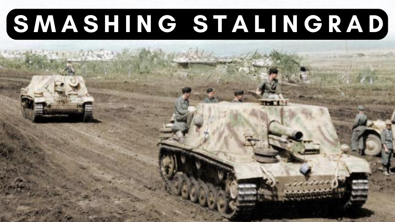 РАЗНОСЯ Сталинград: штурмовое орудие Sturm-Infanteriegesch&uuml;tz 33B против &laquo;Дома комиссара&raquo; (ноябрь...
