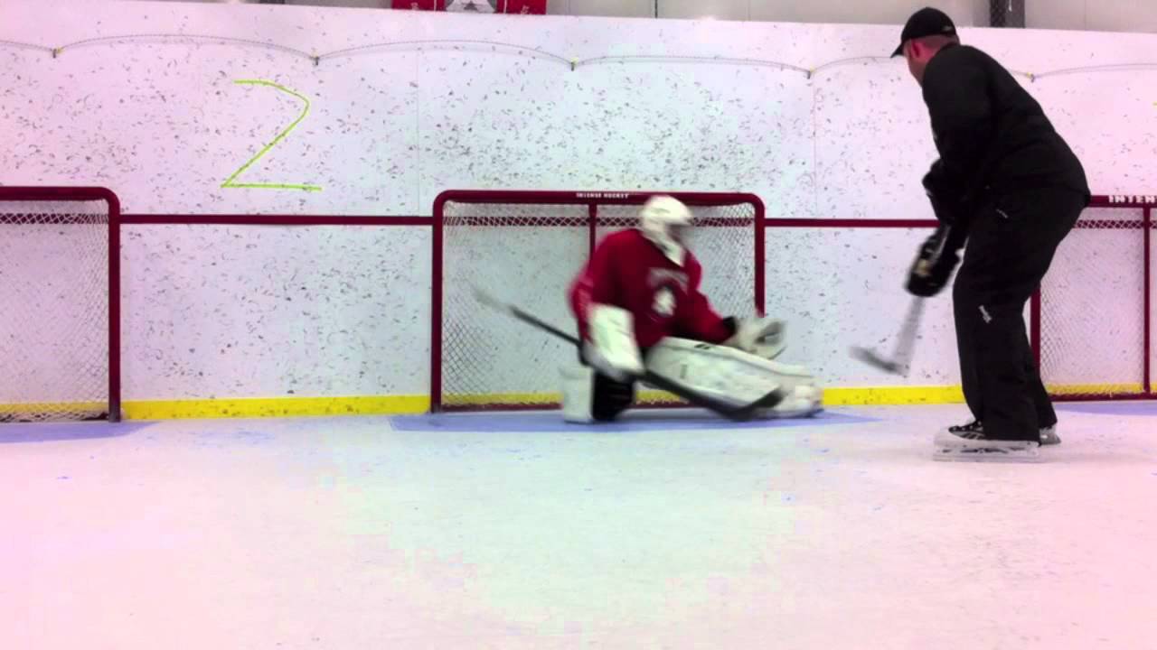 Le gardien intense hockey