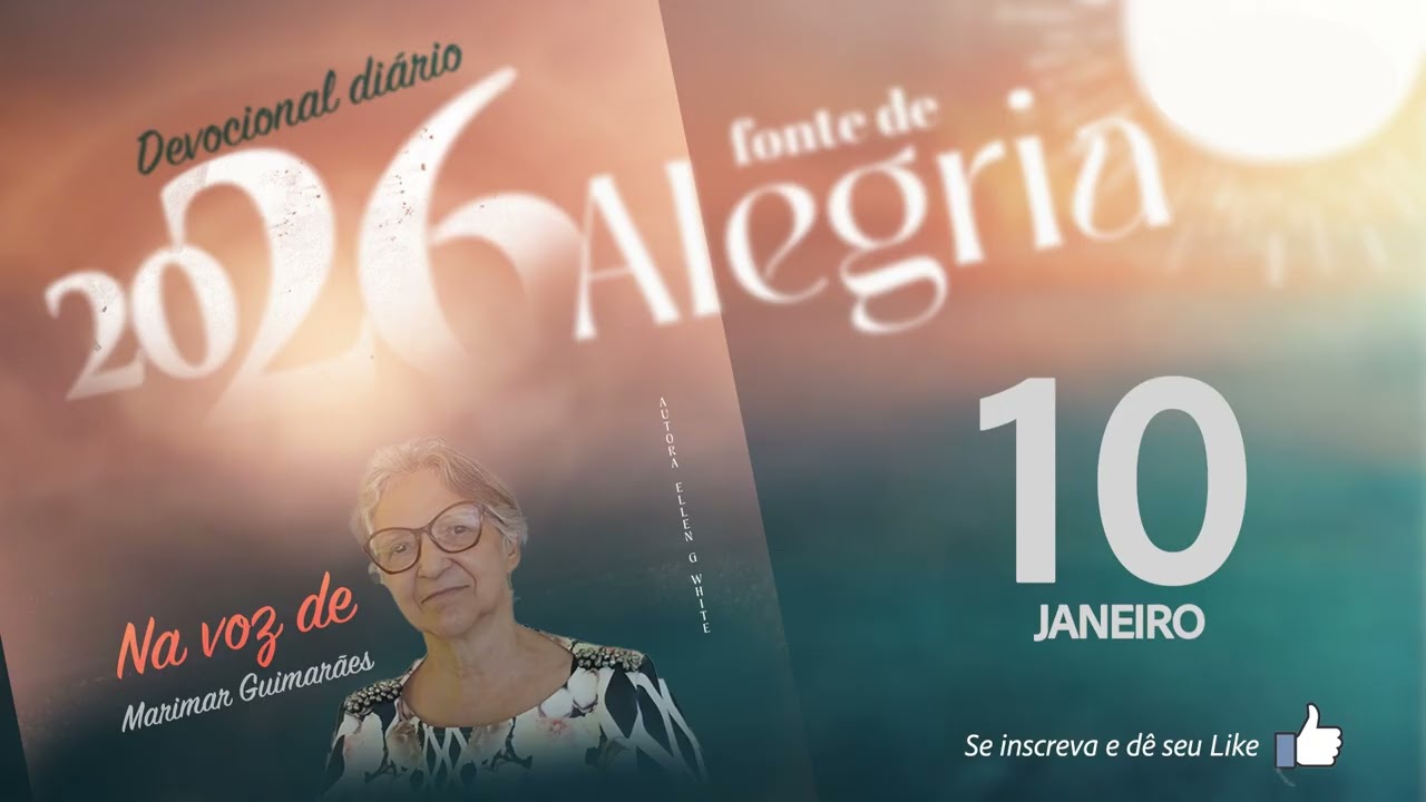MEDITAÇÃO DIÁRIA 10 DE JANEIRO