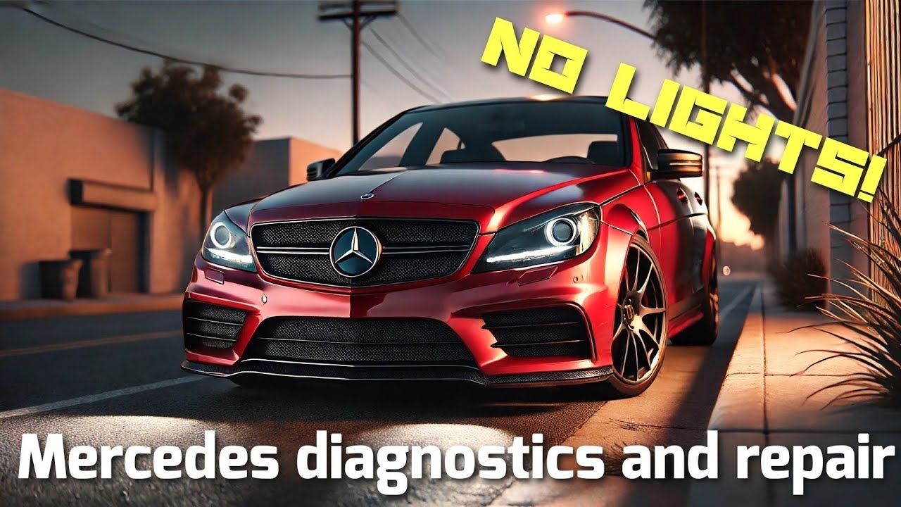 Mercedes Aftermarket Headlights Not Working! - W204 Spec D Headlight Diagnostics and Repair