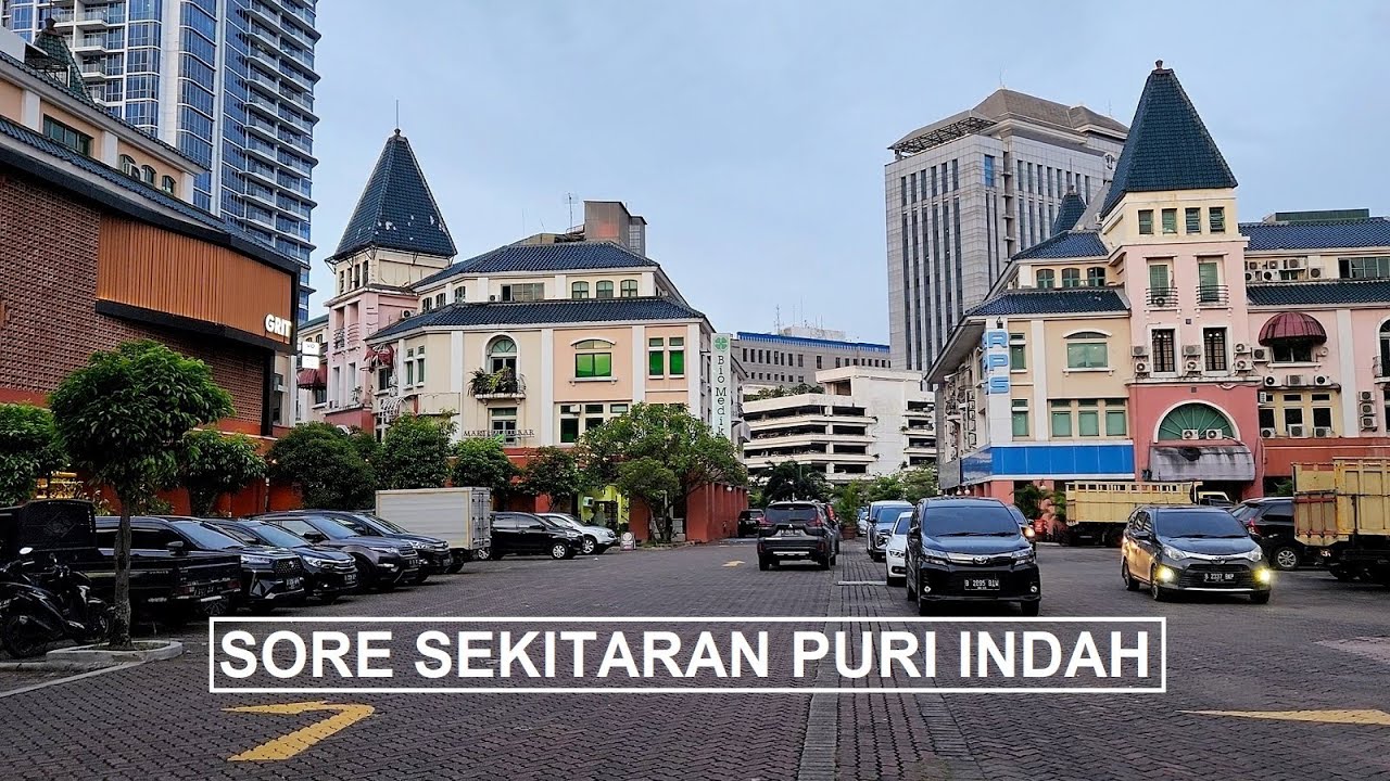 Evening walking around at Puri Indah ❕ West Jakarta