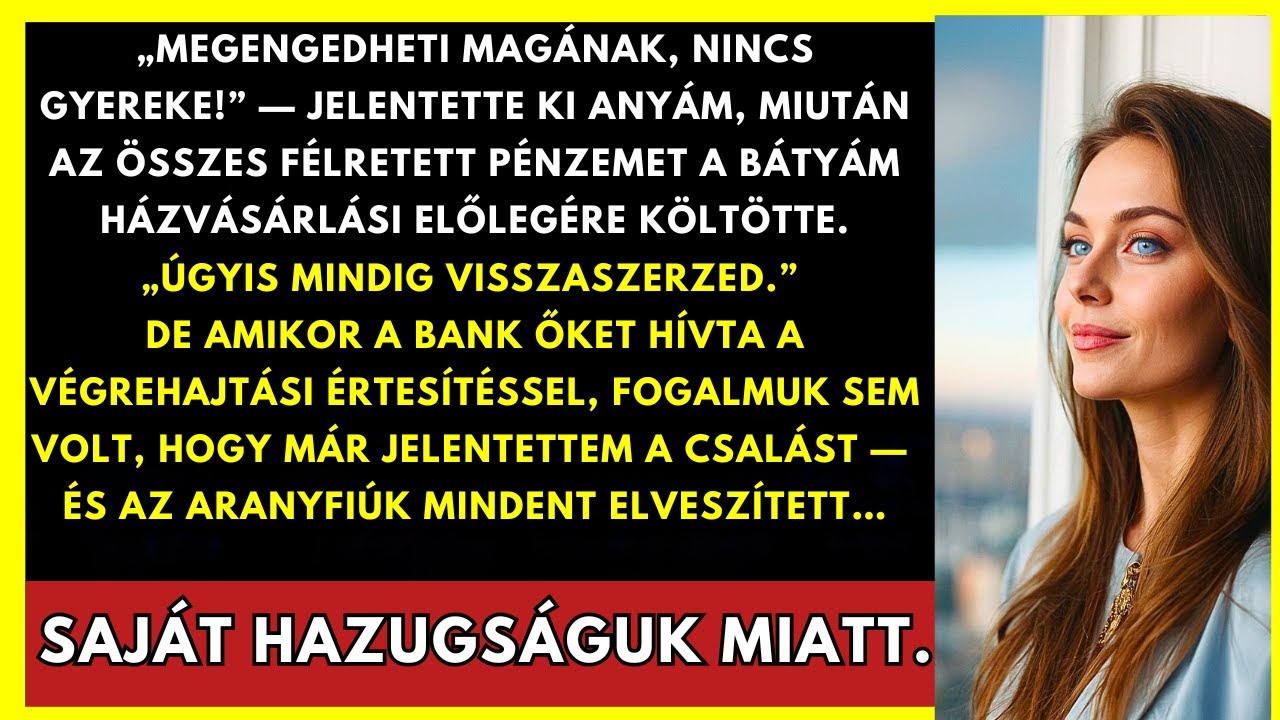 „Nincsenek Gyerekei, Ezért Elvettük A Félretett Pénzét” – Mondta Anyám
