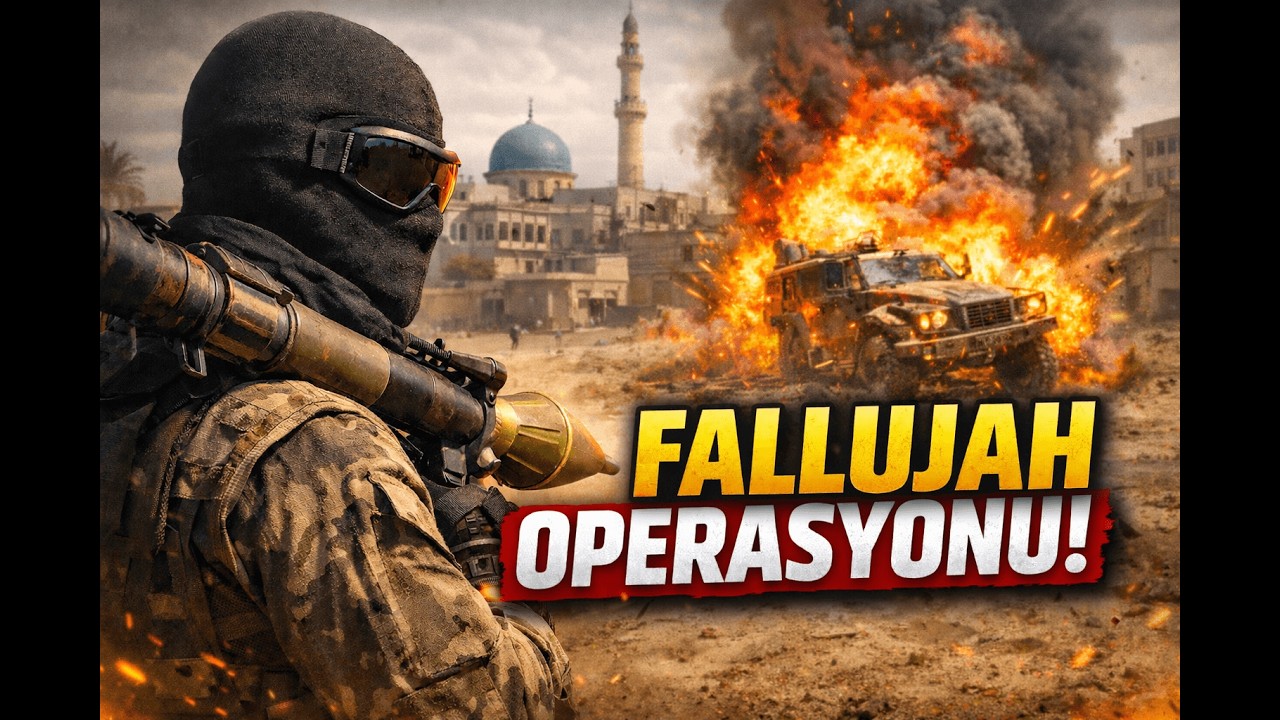 MASKELİ BEŞLER FALLUJAH OPERASYONU 💥 | Squad Türkçe Epik Savaş