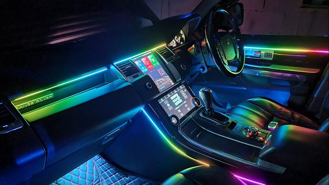 Modernizing A Range Rover Sport Ambient Lighting Install L320