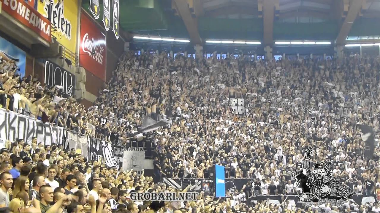 Grobari navijanje | Partizan -Zvezda /FMP 10.06.2013